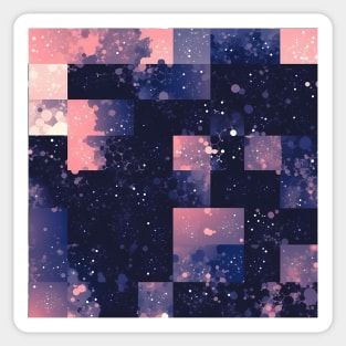 Vastness - Infinite Space Seamless Pattern Sticker